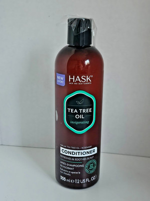 Hask Tea Tree Oil & Rosemary Invigorating Conditioner, 12 fl oz