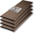 Akustikpaneele Wandpaneele Holz Wandverkleidung 4 Stk 60x120 cm Eiche Royal