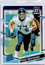 2023 Donruss Optic #296 Peter Skoronski Stars