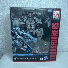 Transformers Studio Series 73 Grindor & Ravage Movie 2 Leader Class Hasbro
