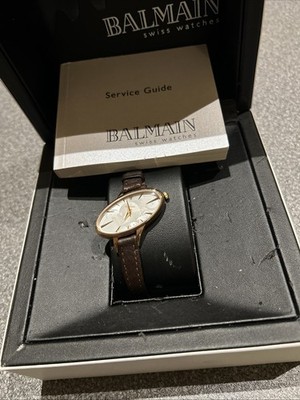 Balmain Luxus Swiss Made Damenuhr Boxed Und Papiere