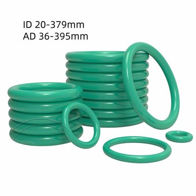 O-Ring 8mm Schnurstärke DIN-3771 FKM 80 Dichtring Oring 36mm-395mm AD