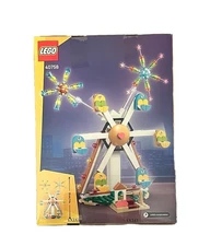 Celebration: Ferris Wheel With Fireworks