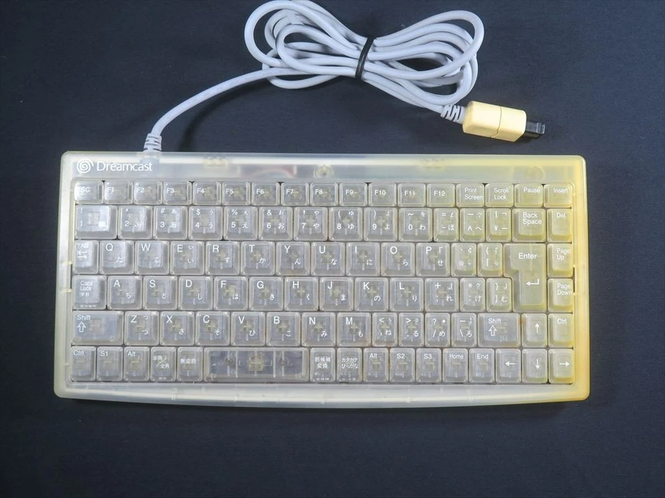 keyboard dreamcast sega DC controller Japan jp hkt-4000 typing tested official - Image 2 of 4