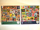 Lot Of 2 Ceaco Toy & Art Stamps 1000 Pc Puzzles — photo 1