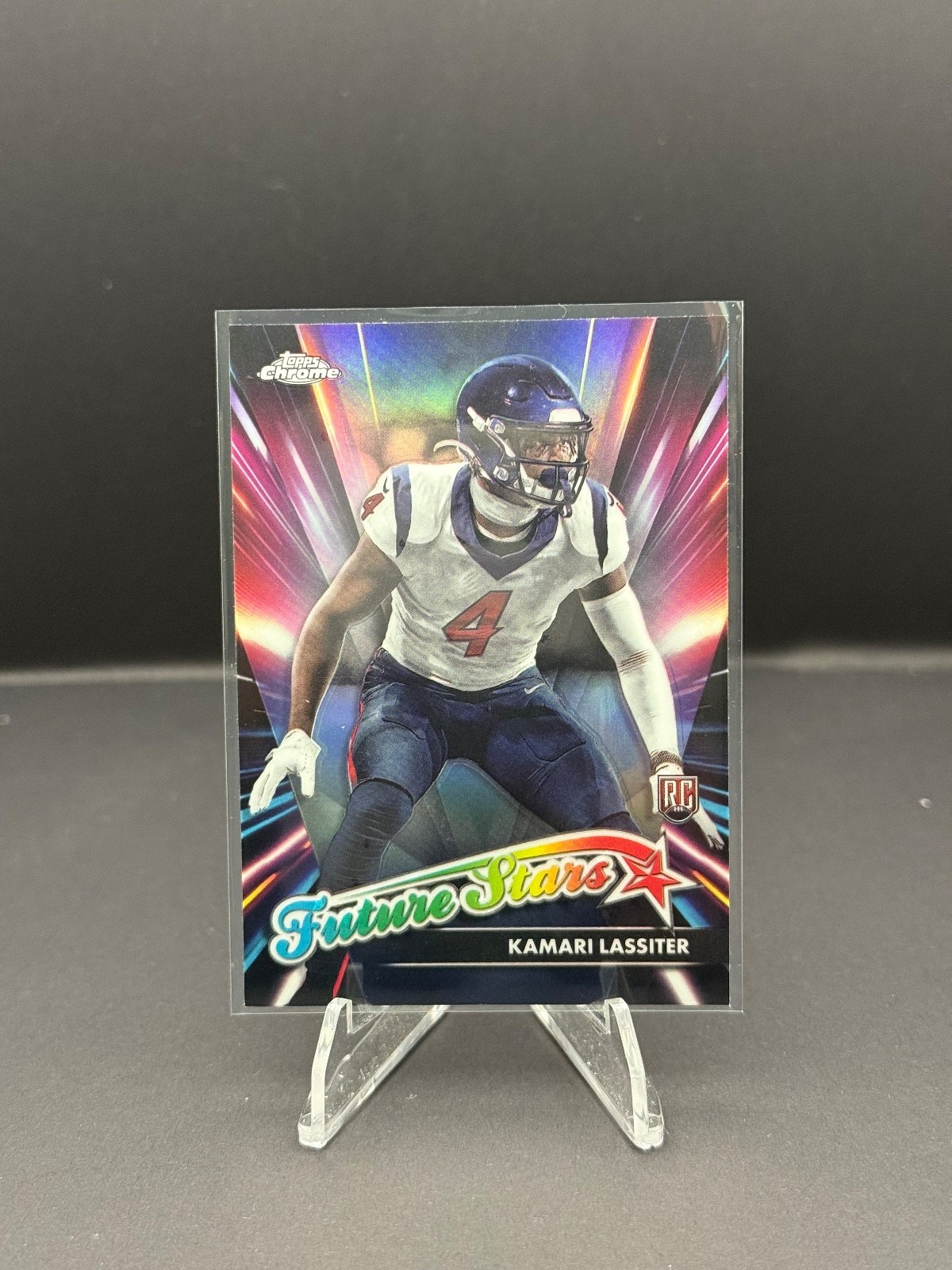 Kamari Lassiter Topps Chrome Future Stars #FS20 Gold Refractor