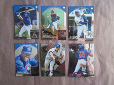 6 DIFFERENT 1998 DONRUSS PREFERRED CARDS TORONTO BLUE JAYS  CLEMENS CARTER