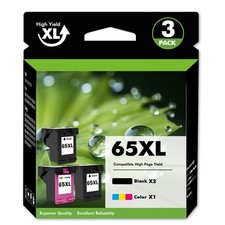 65-XL Ink Cartridge For HP 65XL Deskjet 3755 2600 2652 ENVY 5010 5052 5055 Lot