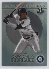 2021 Bowman Platinum Etchings Julio Rodriguez #PET-15 2s2