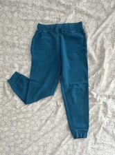 Hanna Andersson Girls Fleece Jogger Pants - Blue - 140cm US 10