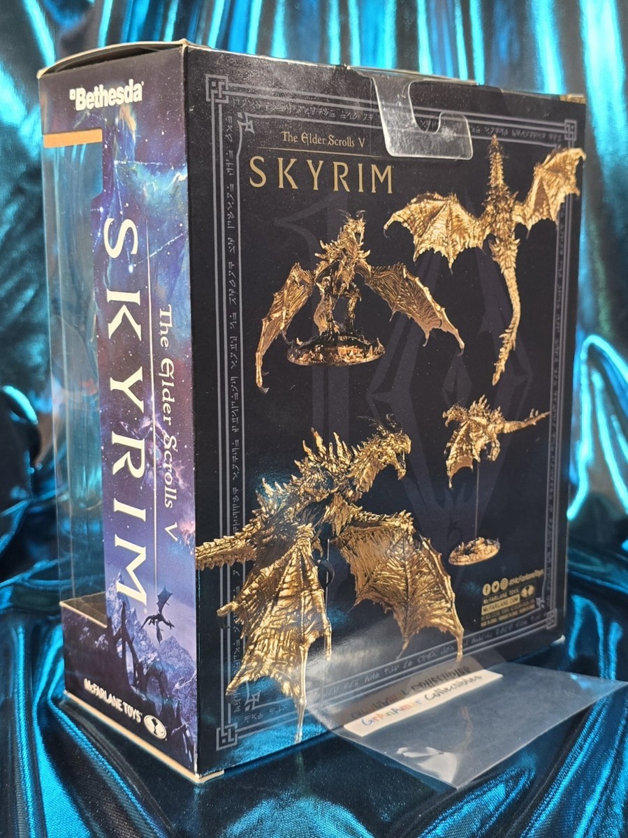 McFarlane Elder Scrolls V: Skyrim ALDUIN Gold 10th Anniversary