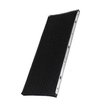 40cm Long Rubber Machine Tool,Foldable Accordion Cover Shield Guard