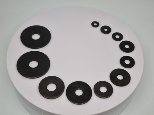 Black Stainless Steel Penny Washers Repair Mudguard Washer M3 - M10 - Picture 2 of 2