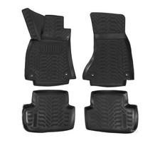 Gummimatten Gummi Fußmatten Für Audi A4 B8 03, 2008-2014 Premium