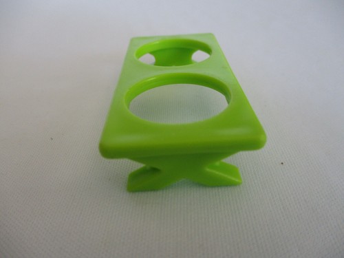 Fisher Price, Little People, 1980-87, green, PICNIC BENCH, (FPT161), #916, #992 - Picture 2 of 5