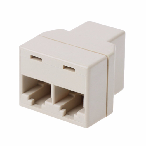 Adaptador de cable Ethernet RJ45 divisor de cable 1 en 2 CAT 5/CAT 6 LAN - Imagen 3 de 4