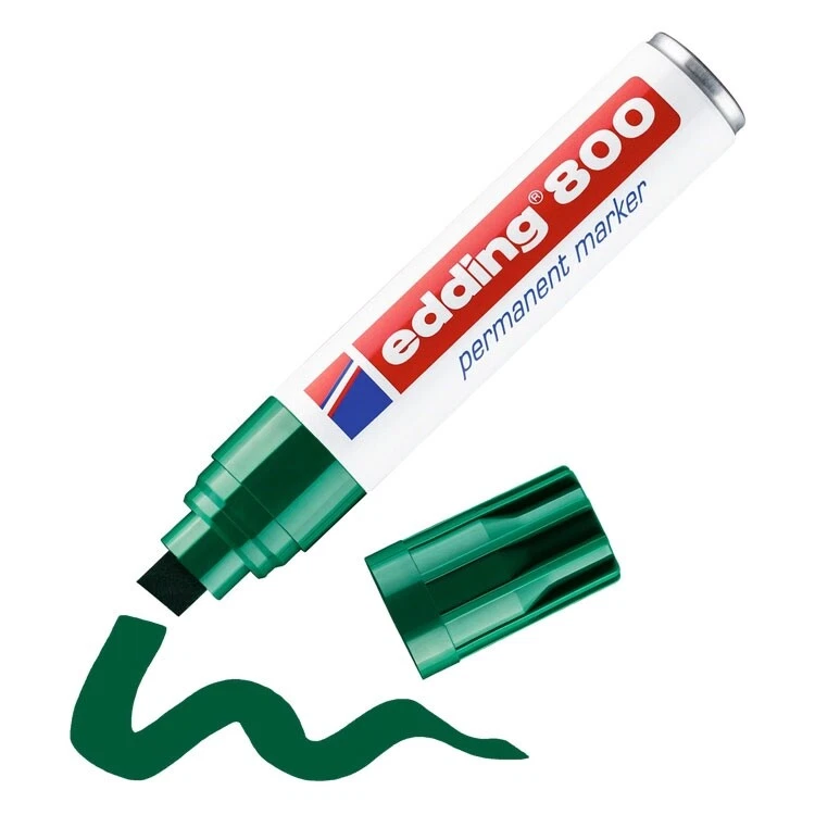 EDDING 800 PERMAMENTMARKER GRÜN PERMAMENT-MARKER NEU