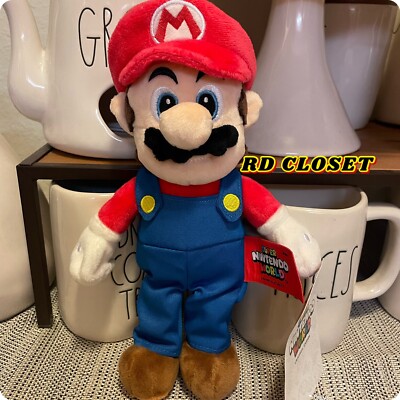 Universal Studios Hollywood Super Nintendo World 9” Mario NWT