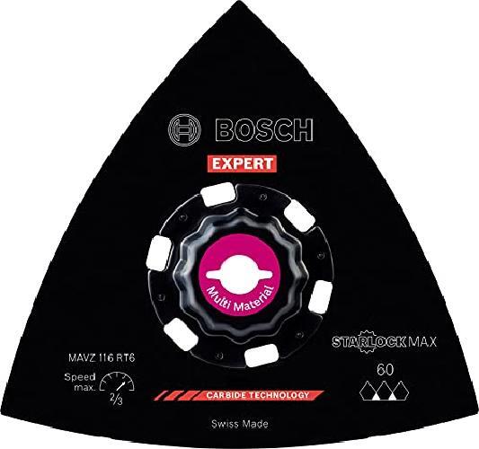 Bosch Accessories 1x Lame per Utensili Multifunzione Expert Sanding Plate MAVZ 1