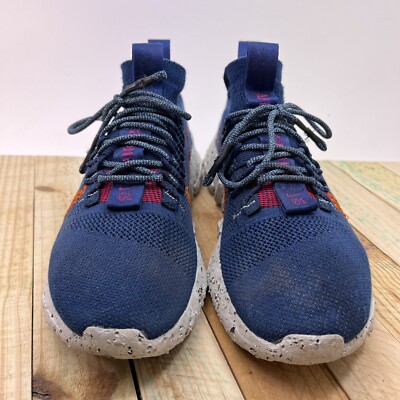 Nike Space Hippie 1 Shoes Mens‎ Sz 8 Navy Orange Athletic Running DN0010-400 Nike Space Hippie 01 DN0010-400 Navy Blue Orange Size Mens  main image 4