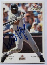 Richard Hidalgo Autograph Rare Houston Astros