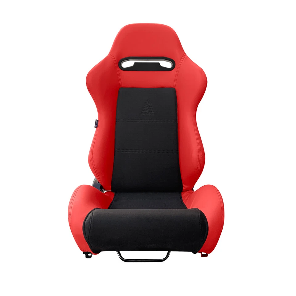 PAR DE ASIENTOS DE CARRERAS TANAKA ROJO Y NEGRO RECLINABLES PARA ISUZU NUEVOS Foto 2 de 4