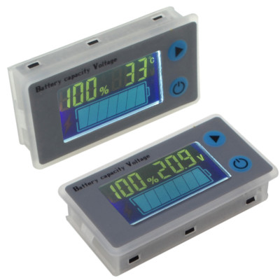 10-100V LCD Acid Lead Lithium Battery Capacity Indicator Voltage/meter Tester