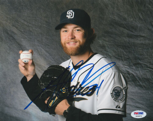 ANDREW CASHNER SIGNED AUTO'D 8X10 PHOTO PSA/DNA COA W36872 MIAMI MARLINS PADRES - Picture 1 of 1