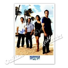 Hawaii Five-0 5-0 Cast + Alex O'Loughlin, Scott Caan, D. Kim + Autogrammkarte °6