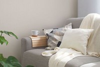 Vliestapete Linien LäNgsstruktur Streifen Einfarbig Beige 39549-2 (2,27€/1Qm)