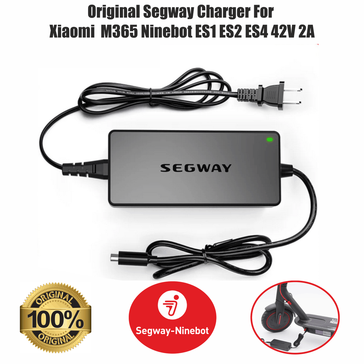 Segway Ninebot Battery Charger BCTA714201700 For MAX G2 G30LP F65