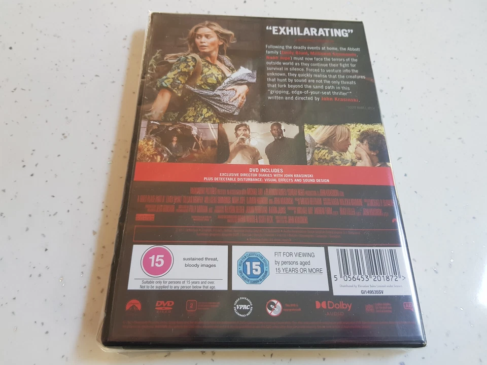 A Quiet Place Part II  -  DVD -  New & Sealed - Image 3 of 3