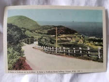 L'Anse A Valleau From Hilltop, Gaspe' P.Q. LV 1 Vintage 