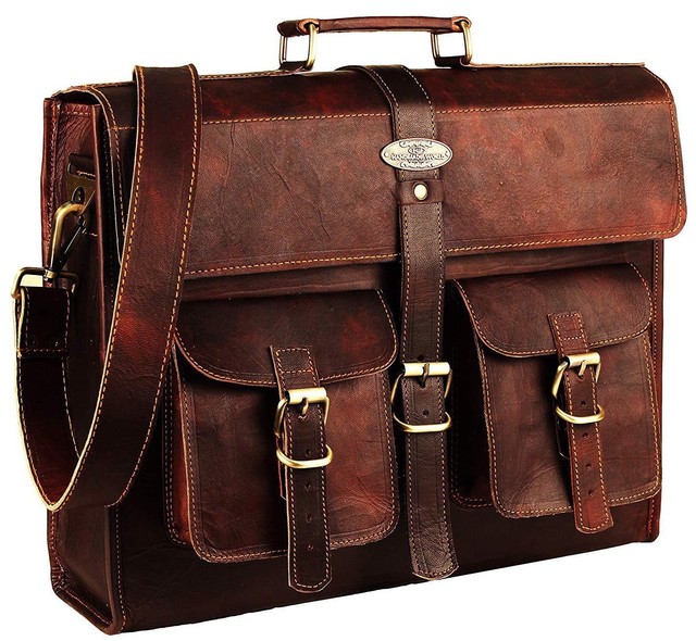 handmadecart leather messenger bag