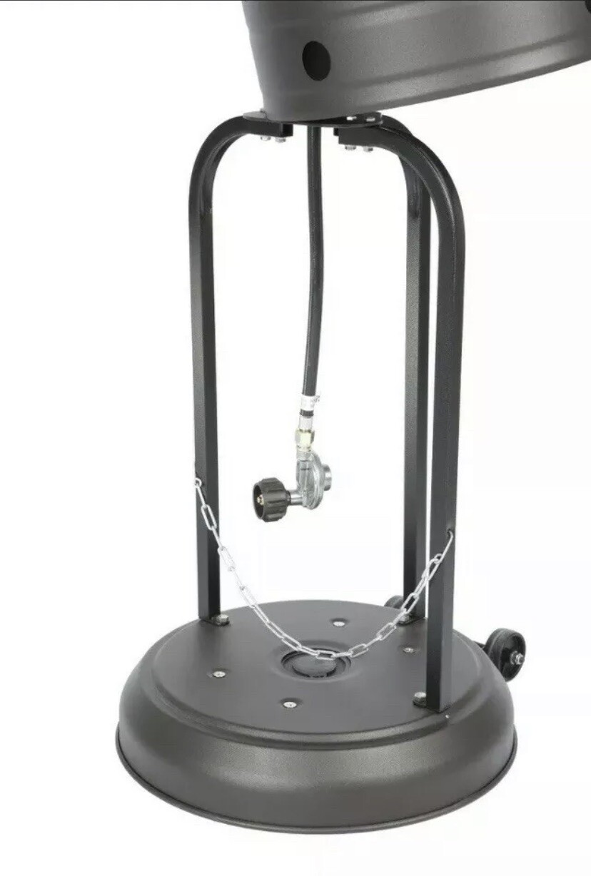 Fire Sense 46,000 BTU Outdoor Patio Heater - Propane - Gray - Sealed in Box
