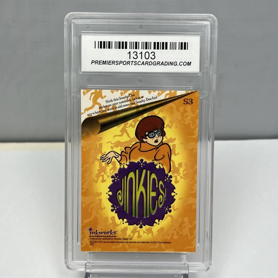 2003 SCOOBY-DOO MYSTERIES & MONSTERS STICKER #S3 JINKIES! PSCG GEM MINT 10 - Image 2 of 2