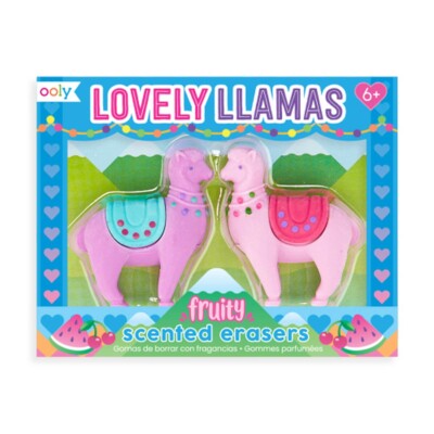 Ooly Eraser   Lovely Llamas Age 6+ 04543