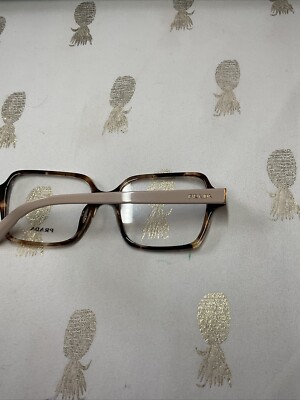Prada EYEGLASSES PRA02V-7R1O1-53 New with case PRADA PRA02V-7R1O1-53 Eyeglasses Size 53mm 17mm 145mm havana  main image 3