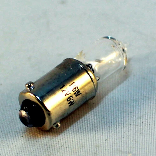 2pcs x MINIATURE/BAYONET HALOGEN BAX9s H6W SINGLE CLEAR 12V 6W, GBA-0610 - Picture 3 of 4