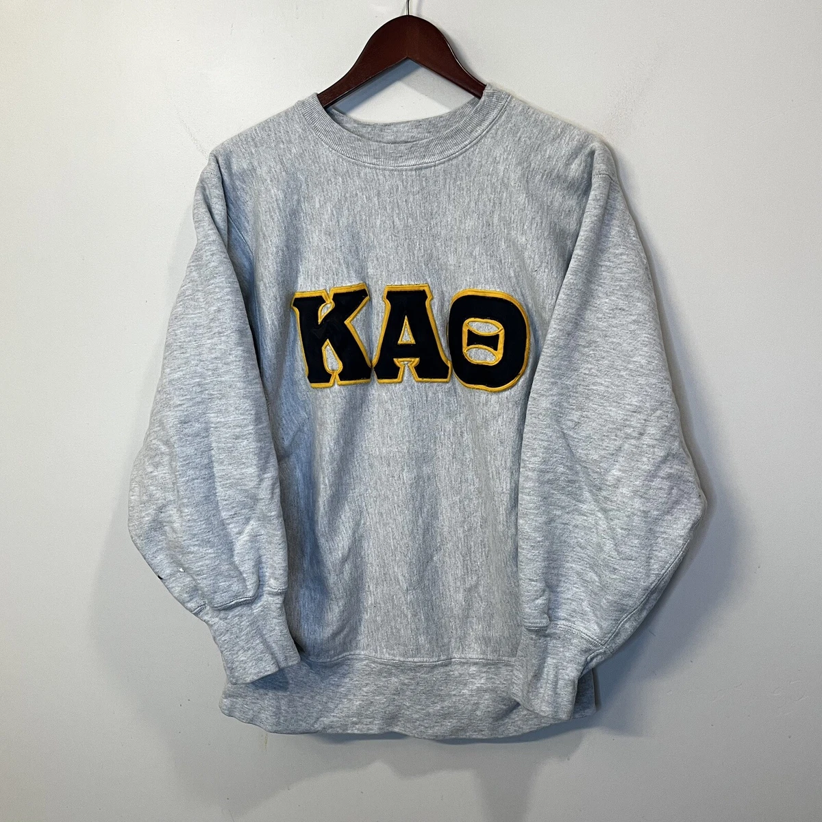 goodness college logo crew neck sweat