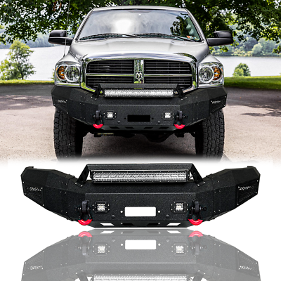 Vijay For 2006-2009 Dodge RAM 2500/3500 Steel Front With Winch