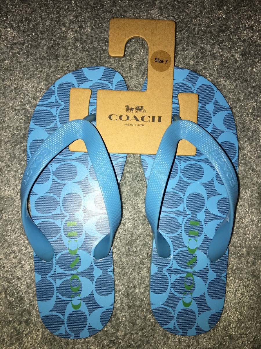 COACH Zak Flip Flops WOMEN display picture 3