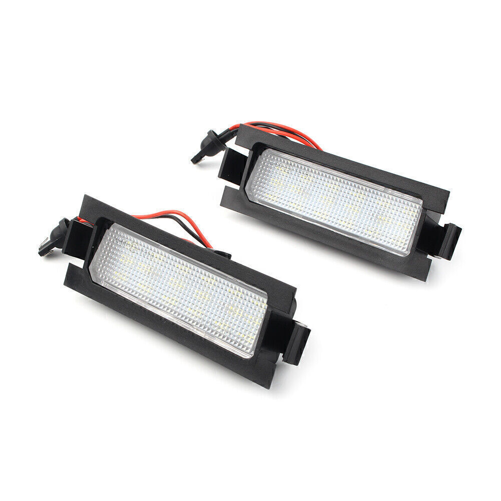 18SMD LED License Number Plate Lights Lamps For Hyundai I30 GD 5D 2013