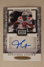 2021 Sage Football Autograph Black Border Jonathon Cooper
