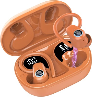OYIB Wireless Earbuds Sport, Bluetooth 5.3 Kopfhörer mit CVC8.0 LED Power Disp