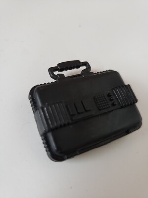 G.I. Joe Hasbro 1990 Salvo Black Briefcase Cache Case