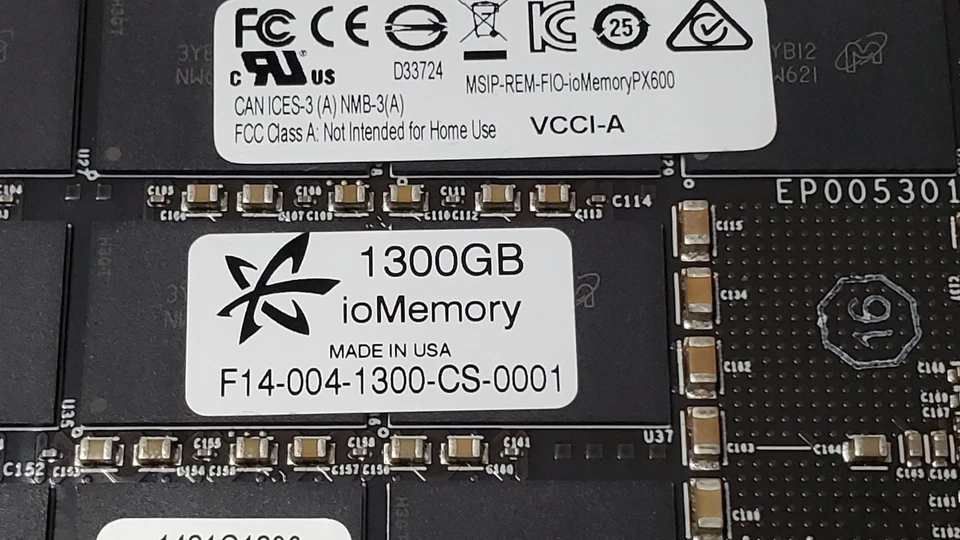 F14-004-1300-CS-0001 Fusion-io ioMemory PX600 1.3TB SSD Full Height - Image 3 of 3