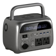 500W 230.4Wh Solar Generator Portable Power Station LiFePO4 Battery for RV