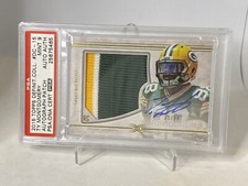 2015 TY MONTGOMERY AUTO 3 CLR JSY RC PATCH SP/50 PSA 9 RC ROOKIE RPA AUTOGRAPH