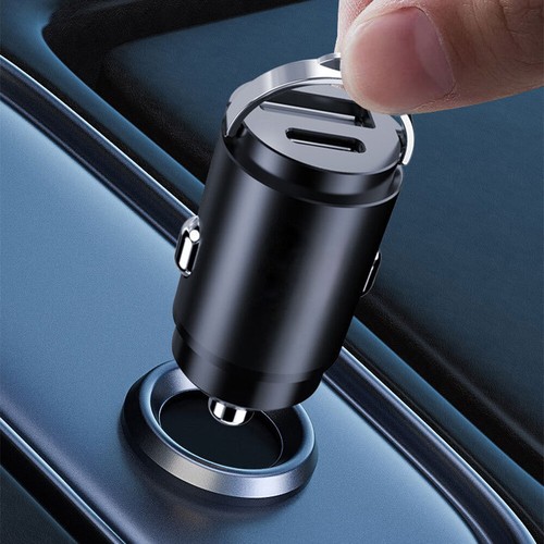 Zigarettenanzünder Metall 2 USB Ladegerät KFZ LKW Auto Ladeadapter Handy DHL - Bild 10 von 16